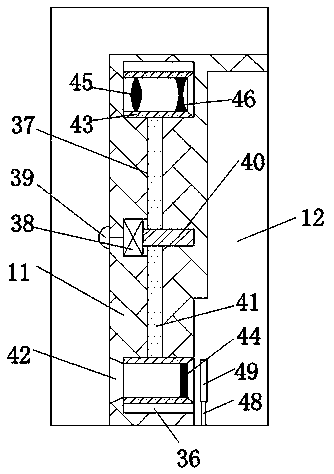 Rehabilitation training instrument for vision correction