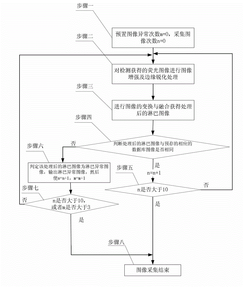 Near infrared lymphatic detector