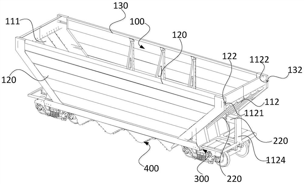 Heavy-duty lorry and capacity expansion funnel mechanism