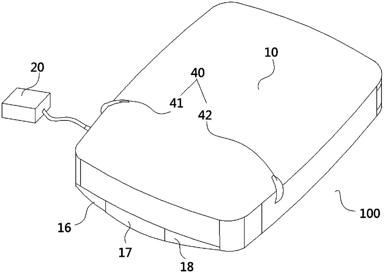 Quilt with wake-up function