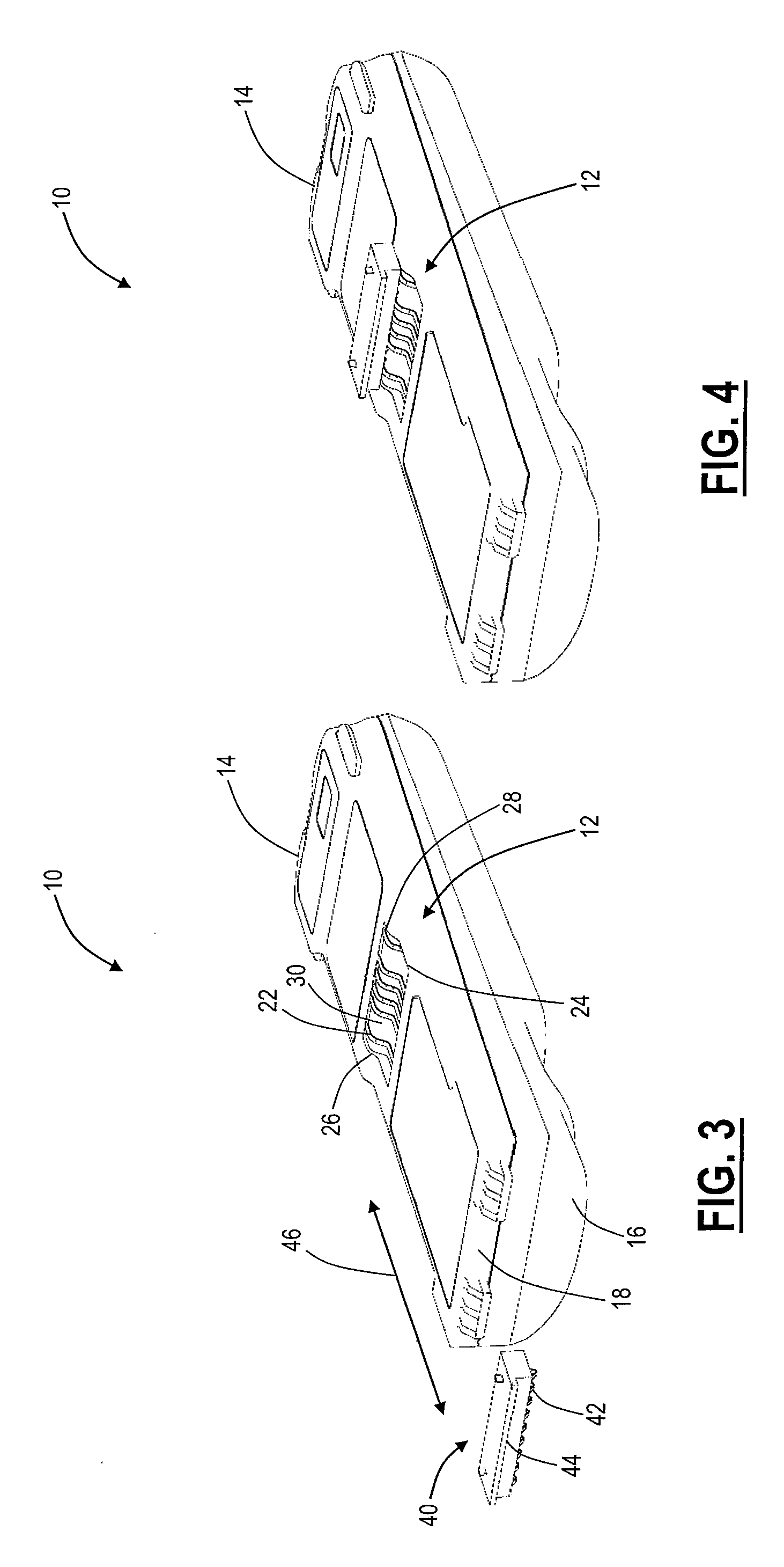 Ramped battery contact systems and methods