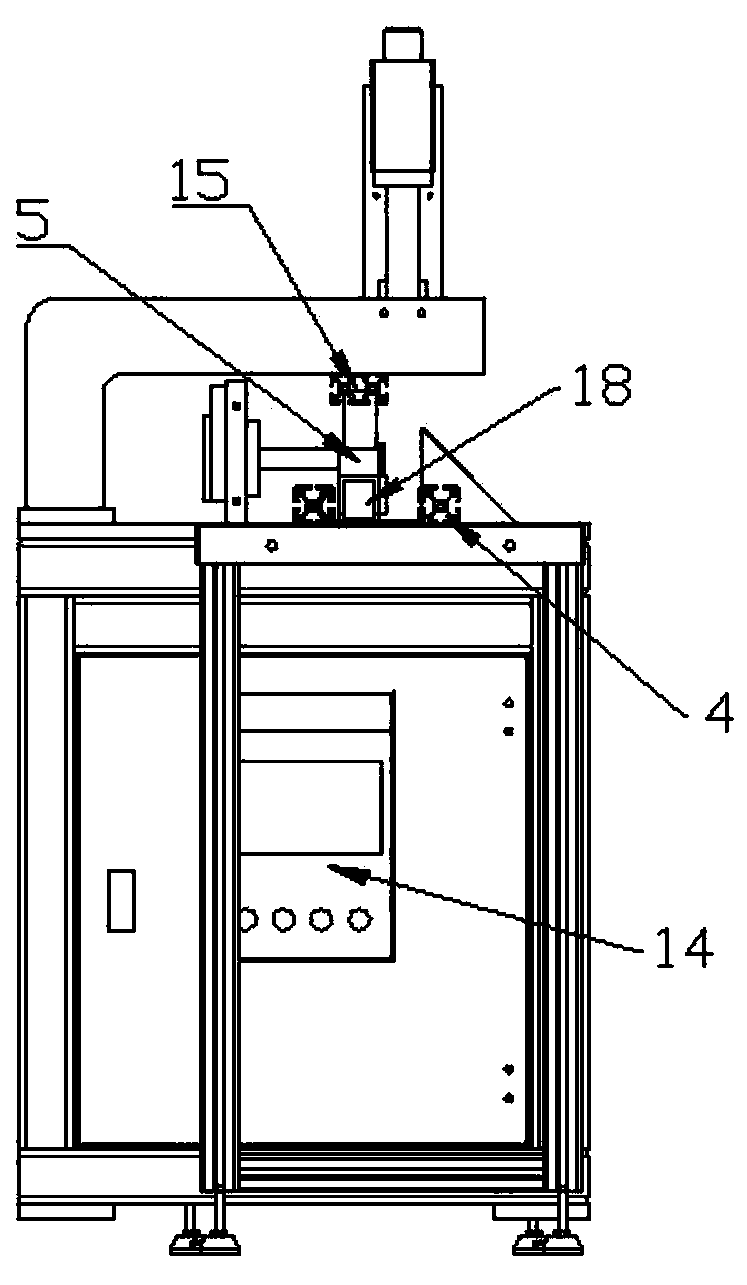 Plastic plate continuous bending device