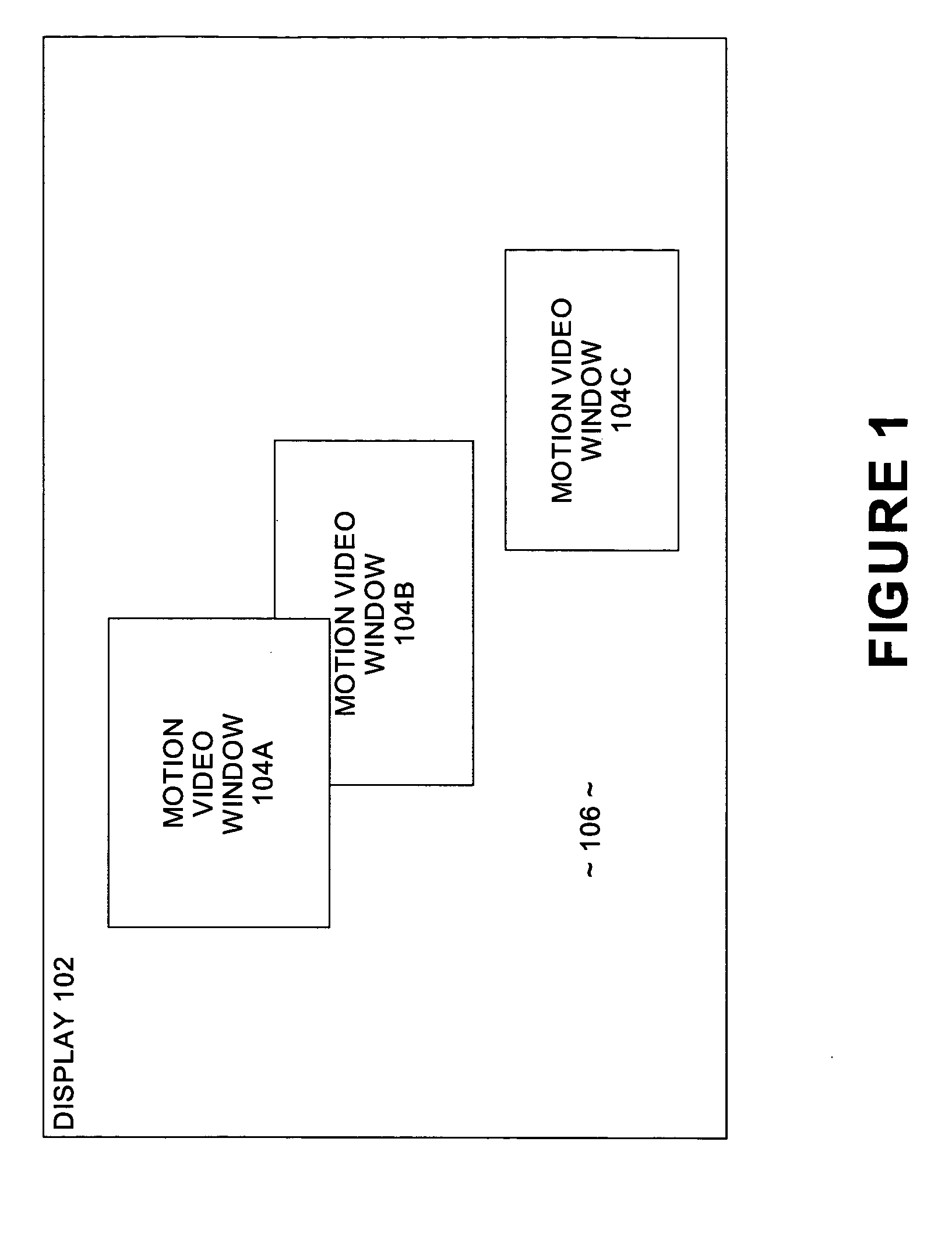 Compositing multiple full-motion video streams for display on a video monitor