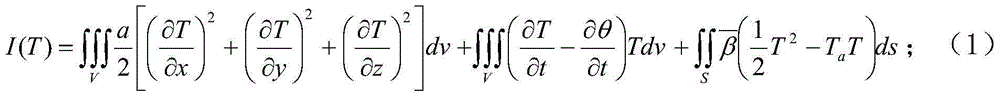 Calculating method of large-volume concrete cooling temperature field