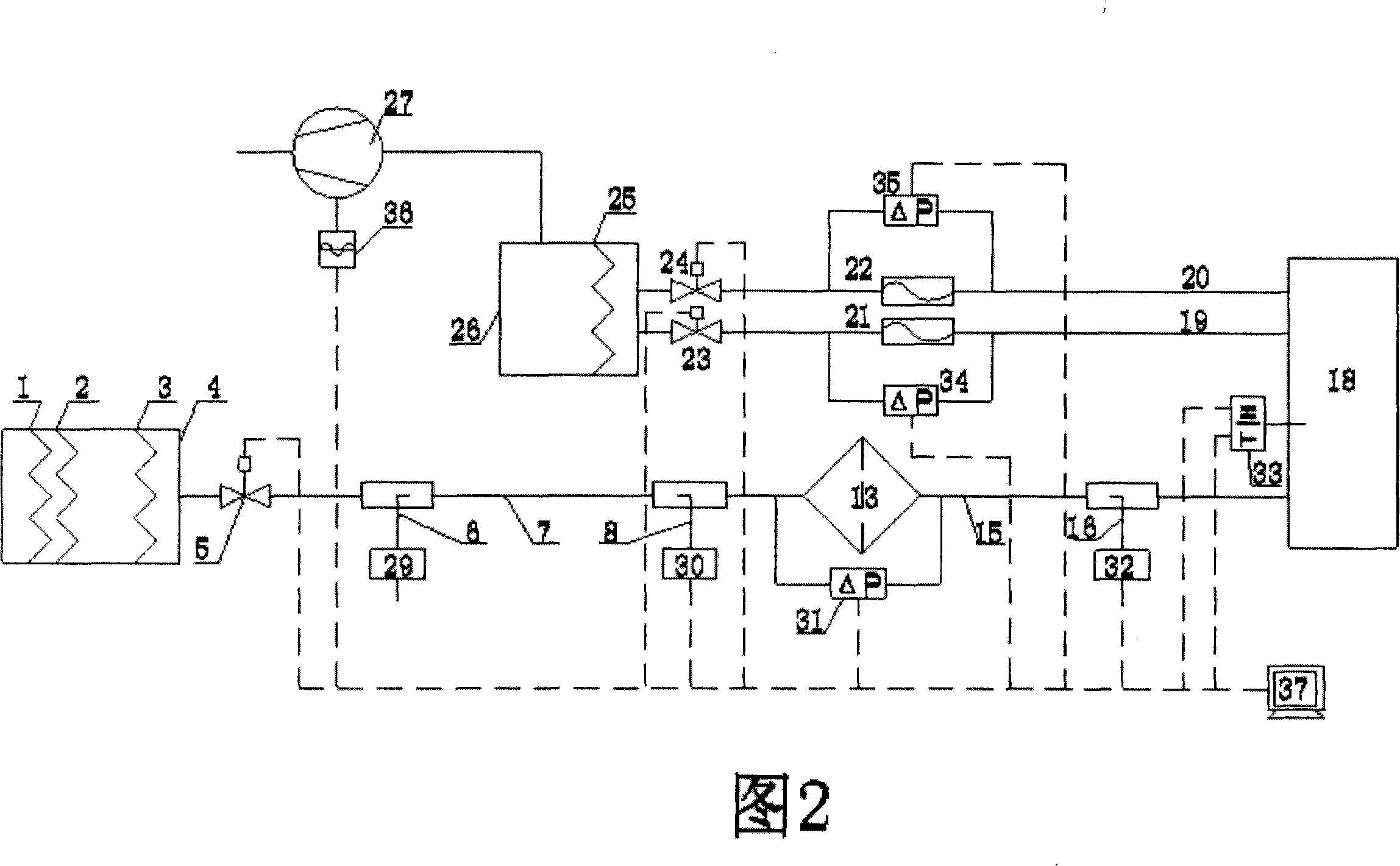 Multifunctional air purifying disinfection device performance detection system