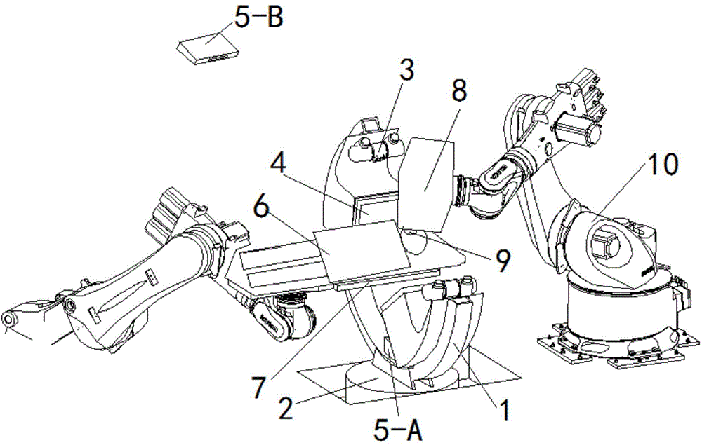 Positioning and locating device for radiotherapy and positioning method of dynamic target region