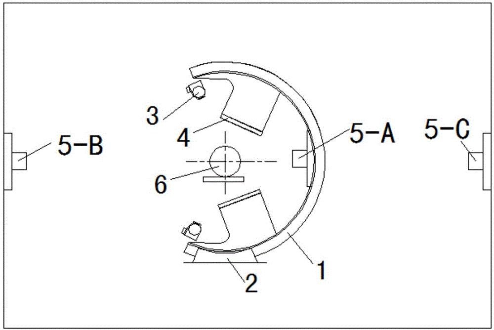 Positioning and locating device for radiotherapy and positioning method of dynamic target region