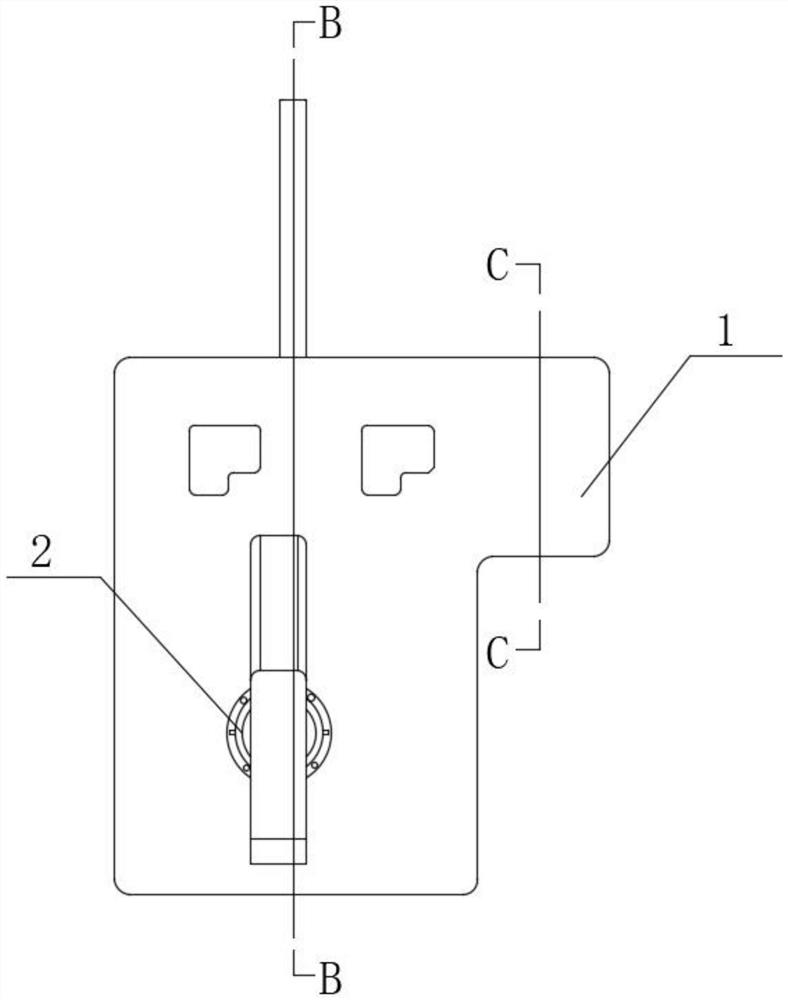 Wood board leveling device for furniture manufacturing