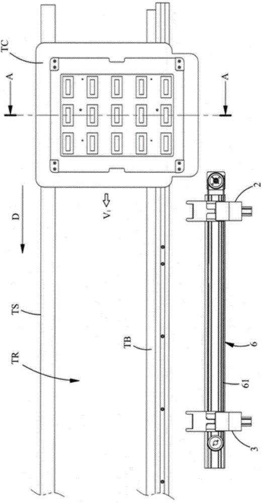 Rapid positioning transferring method for electronic assembly bearing disc