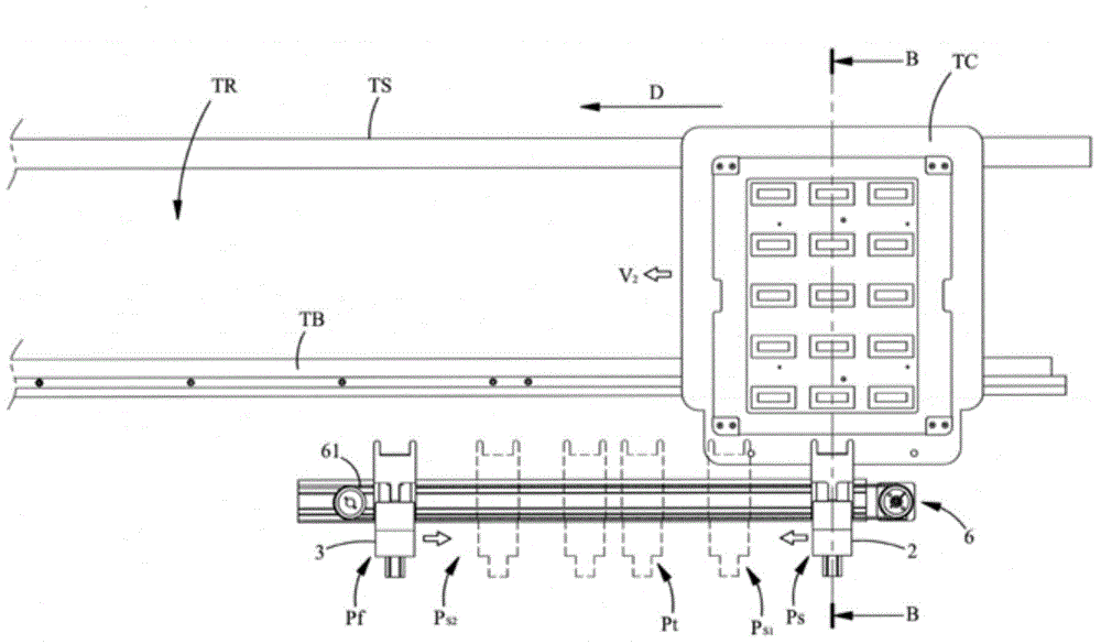 Rapid positioning transferring method for electronic assembly bearing disc