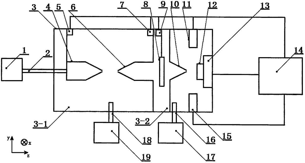 Surface test method based on atomic scattering