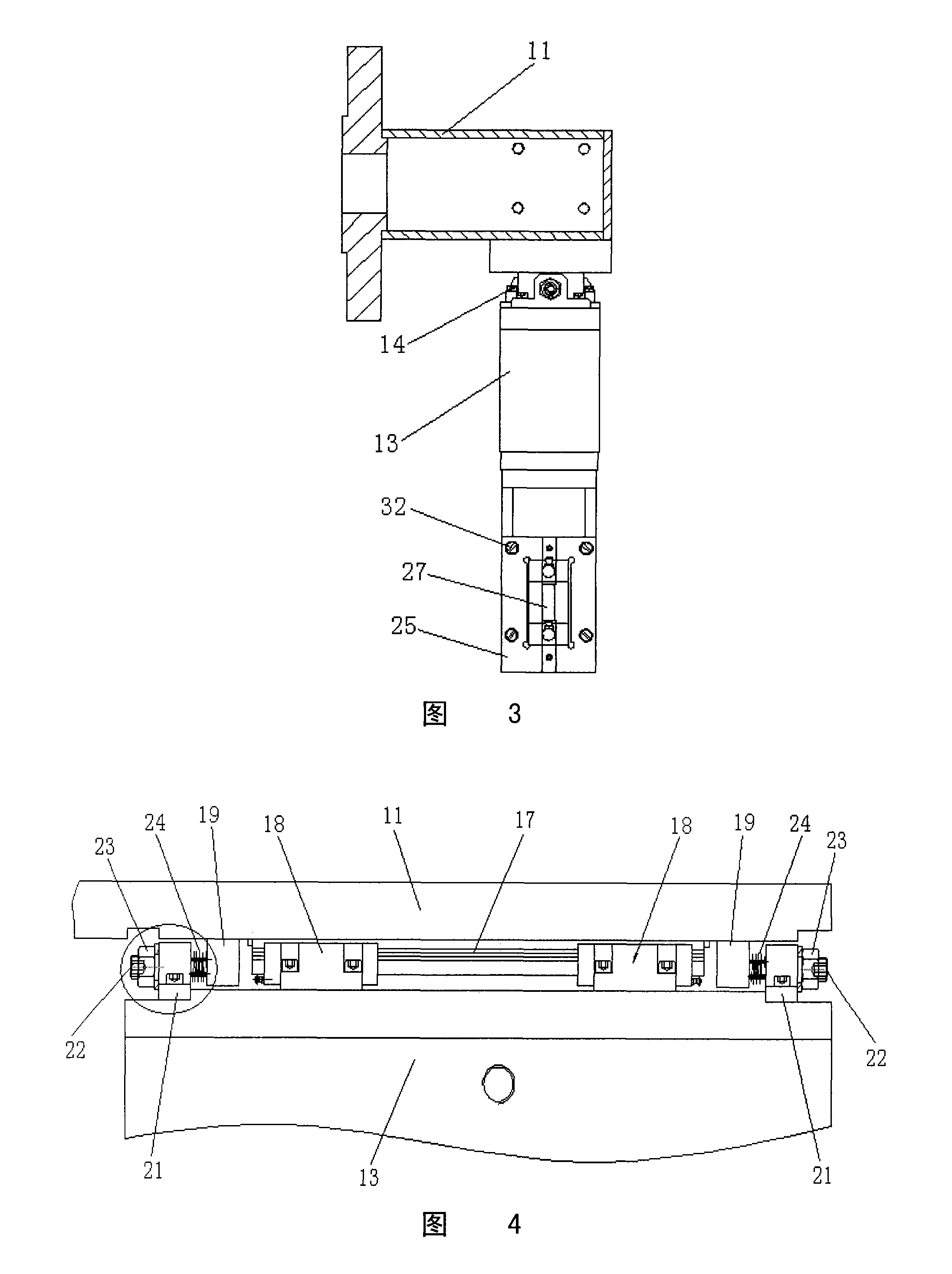 Robot sand core lock core, core setting method and system