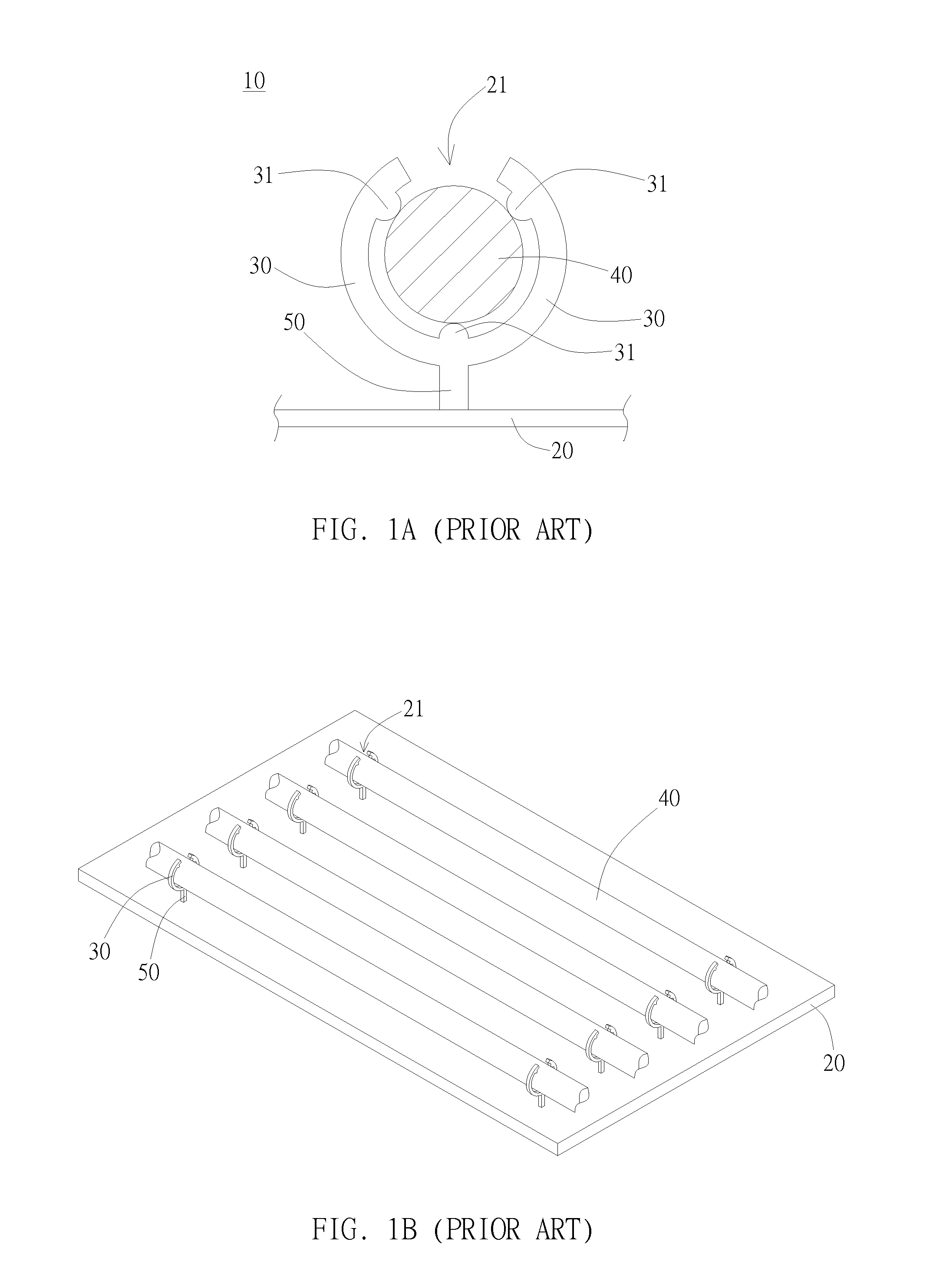 Lamp Positioning Device and the Backlight Module Using the Same