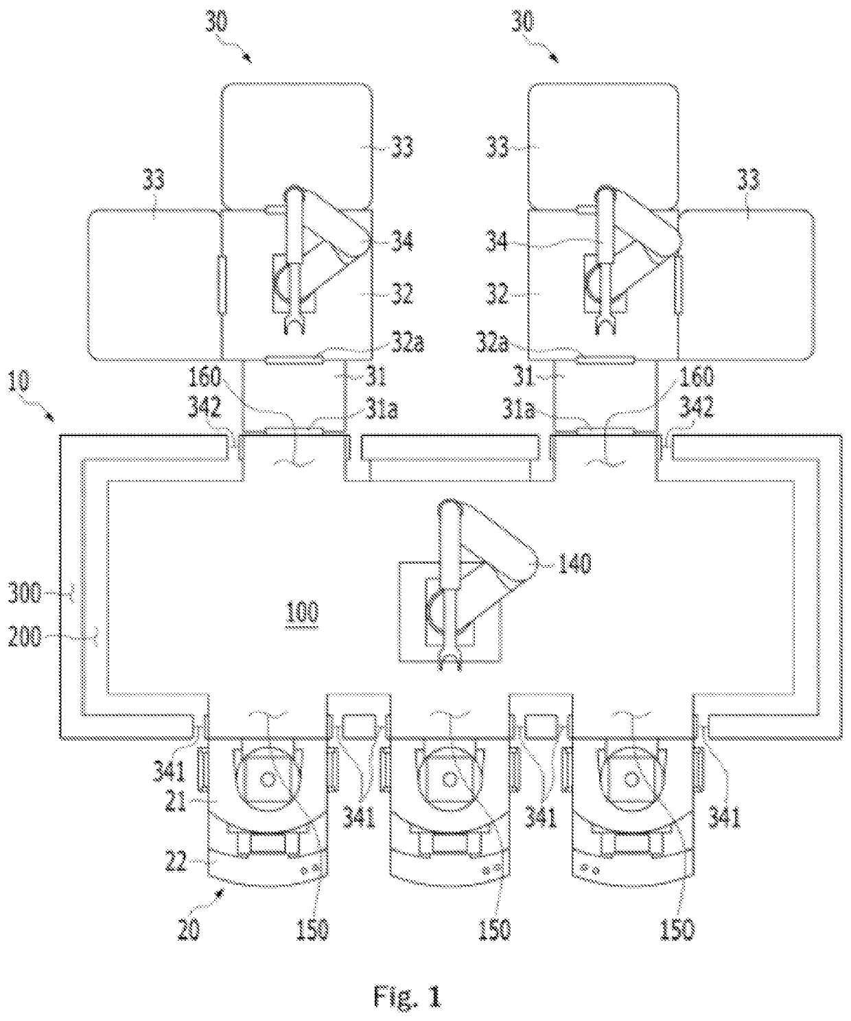 Equipment front end module