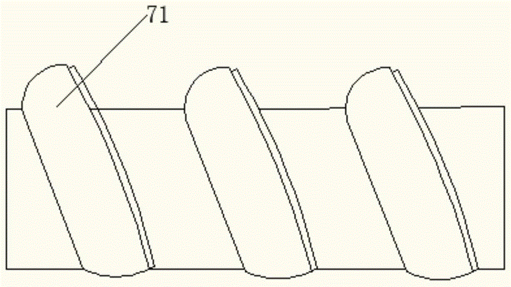 Coal mine crushing device