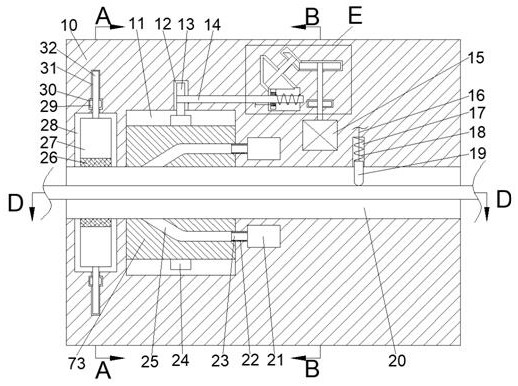 Extrusion molding mold for automatic coating of wires and cables