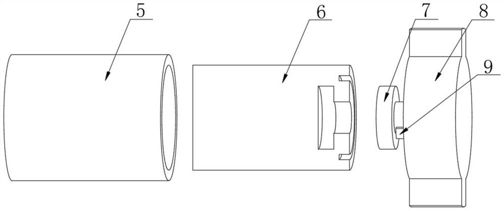 Clamping device for orthopedic treatment