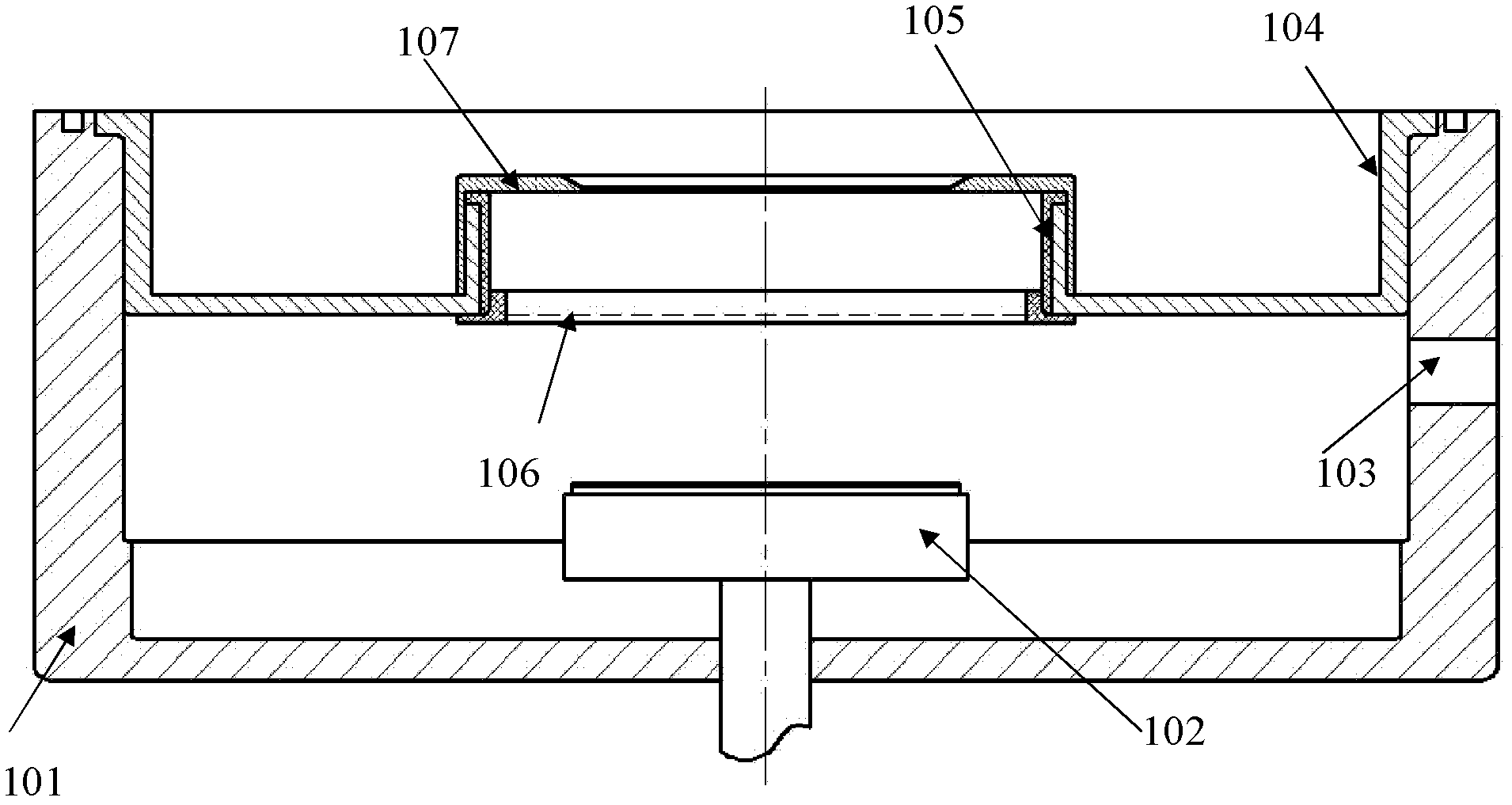 Preforming device for semiconductor cavity