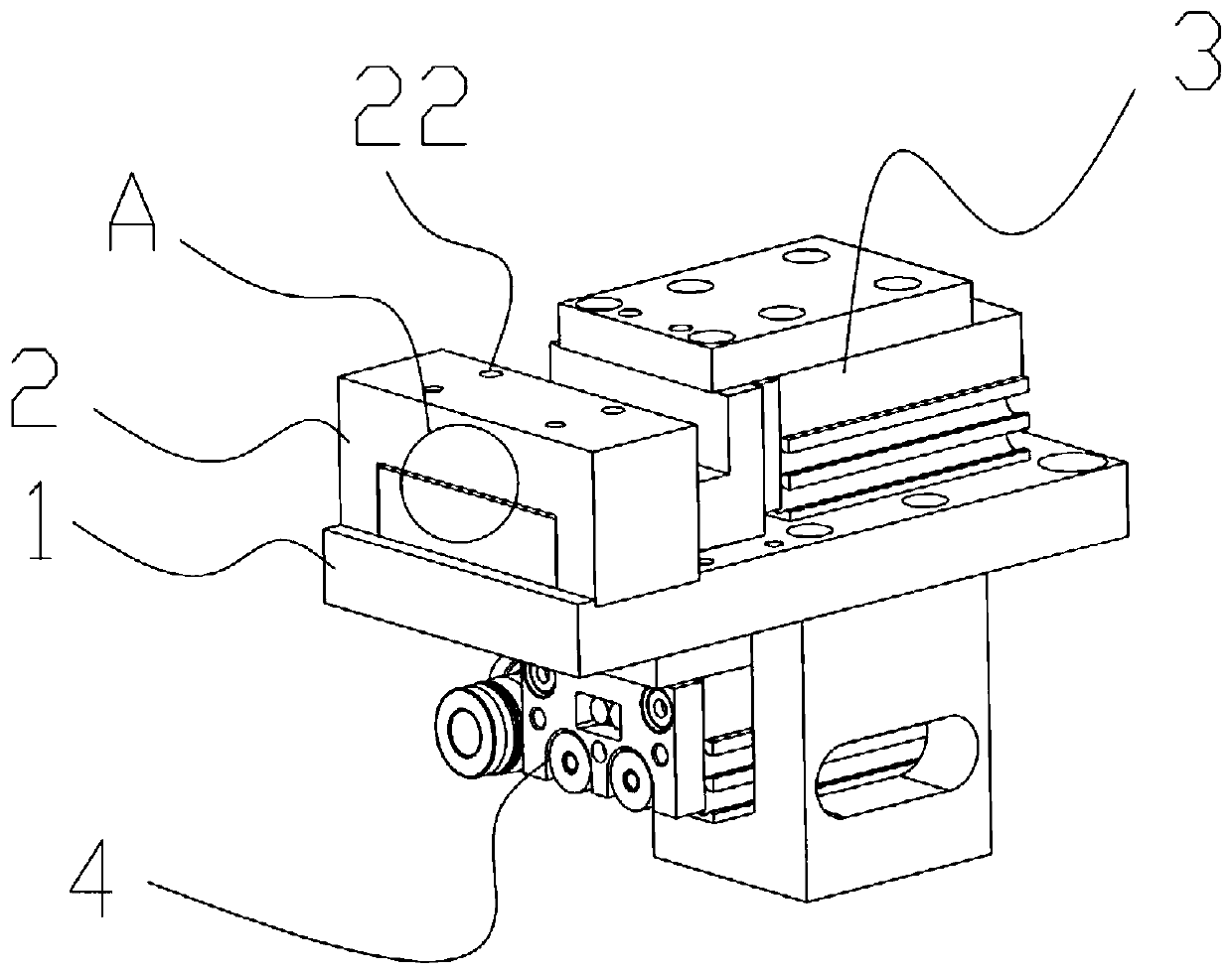 Rotating shaft screening mechanism, rotating shaft screening method and rotating shaft assembly device of gearbox