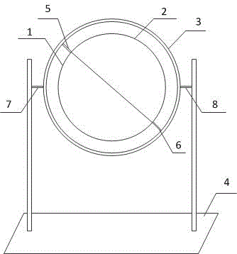 Spherical frying pan