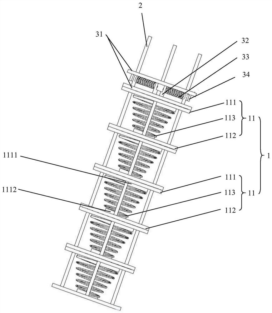 Telescopic quick-response mechanical arm and control method thereof