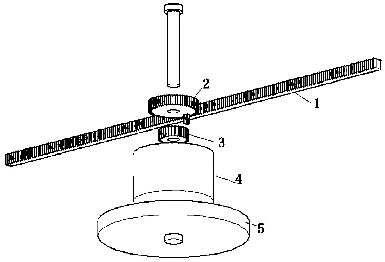 A Ratchet Rack Inerter Based on Reducer