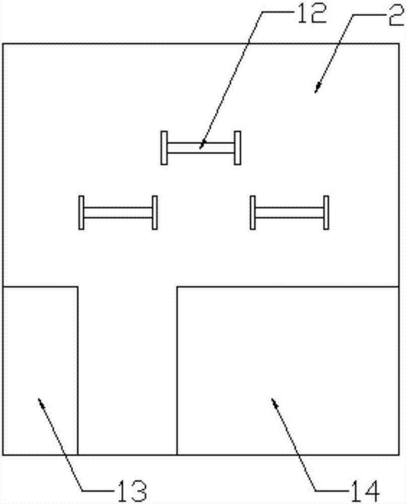 Simple, portable and multifunctional bench used for elementary school student