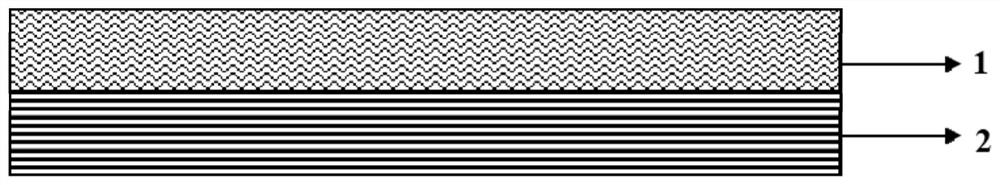 Reusable polyurethane transfer film and preparation method thereof