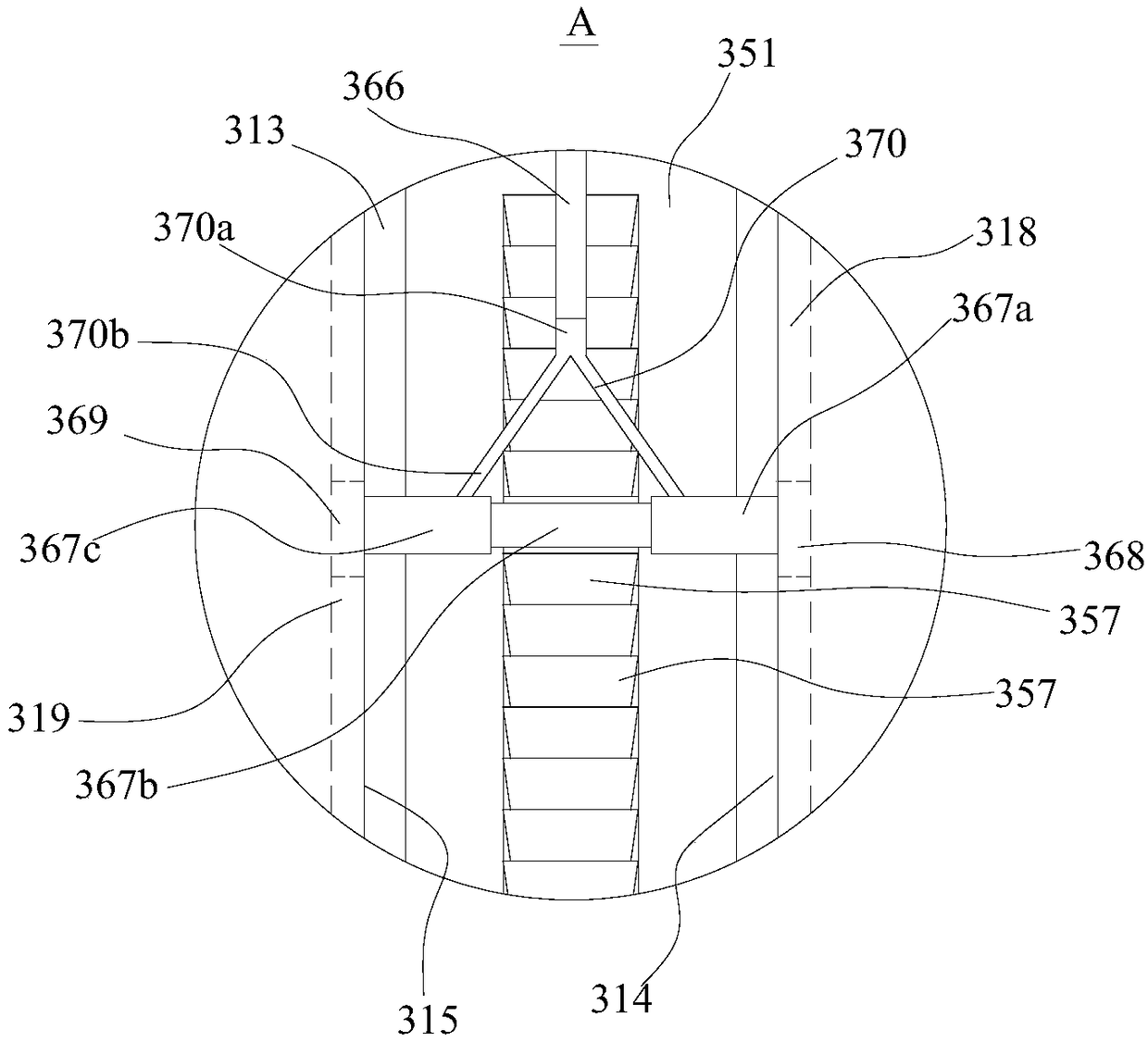 A floor-type intelligent clothes-drying equipment and a clothes-drying system