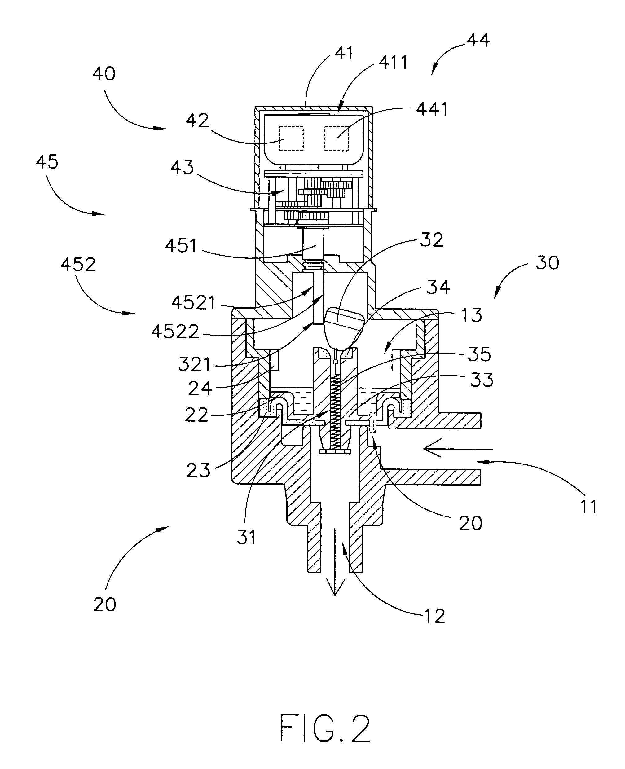 Automate fluid flow control system