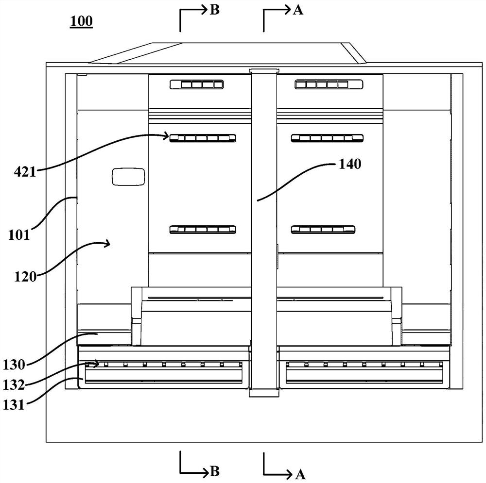 Refrigerator with bottom-mounted evaporator