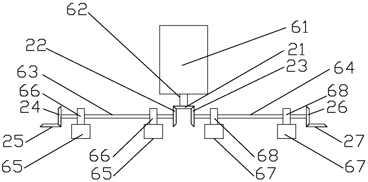 A kind of sheet loading lifting and conveying device for graphite boat