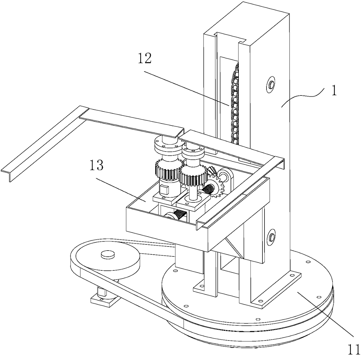 Sanitation robot used for garbage can carrying and unloading and control method thereof