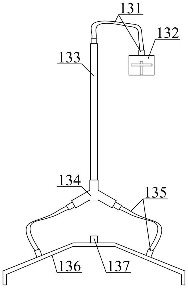 Multifunctional real-time detection device for road and bridge concrete structure