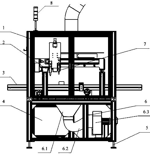 Full-automatic coating system for conformal coating and control method of full-automatic coating system