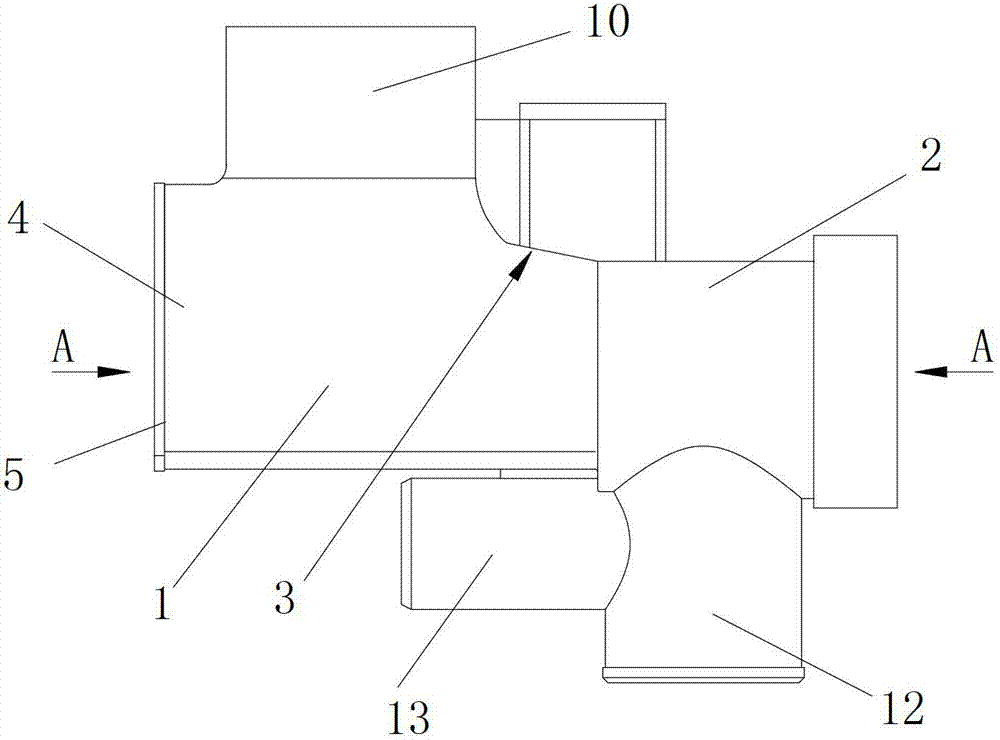 Drainage device of washing machine and washing machine