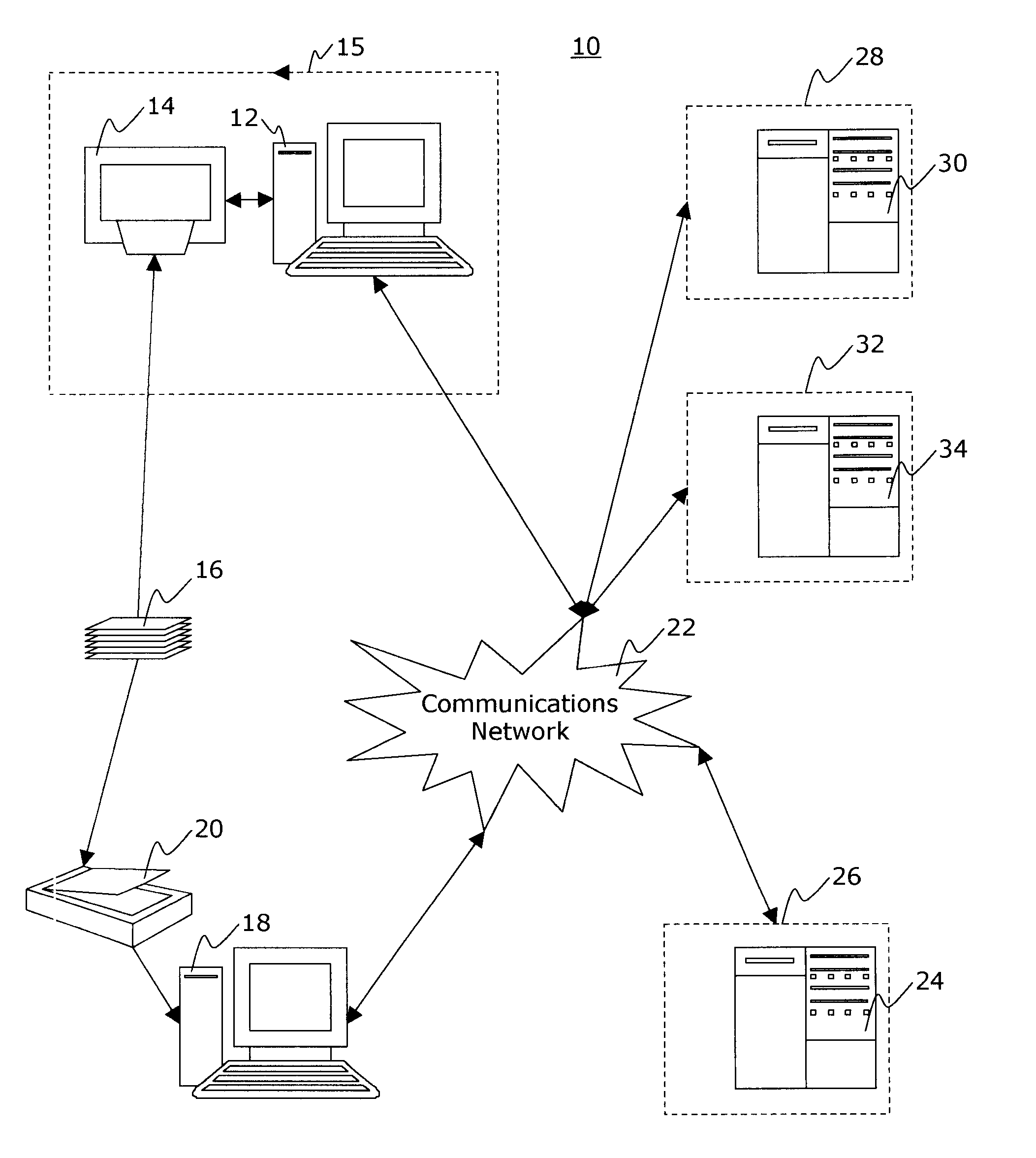 Automated scanning of hard copy images