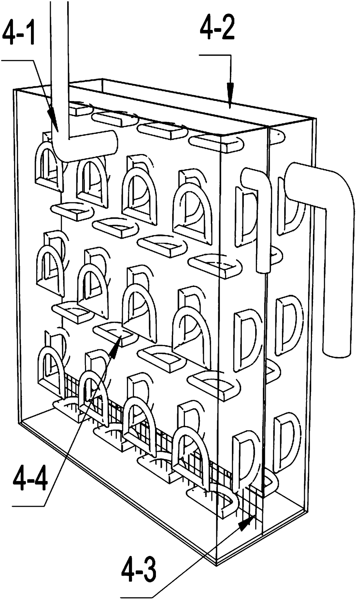 A cyclone aeration method for treating carbon tetrachloride in groundwater and its removal method