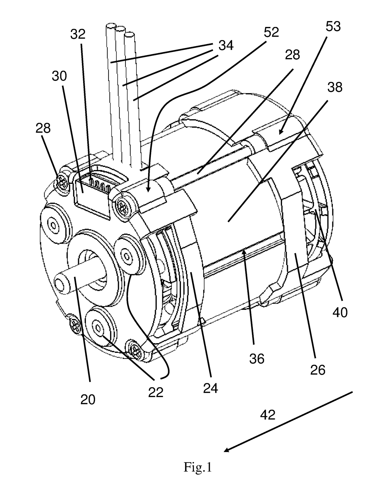 Brushless can motor