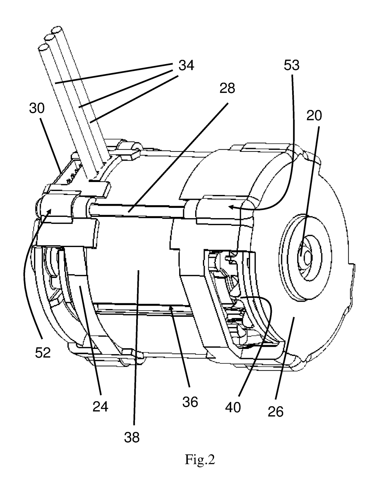 Brushless can motor