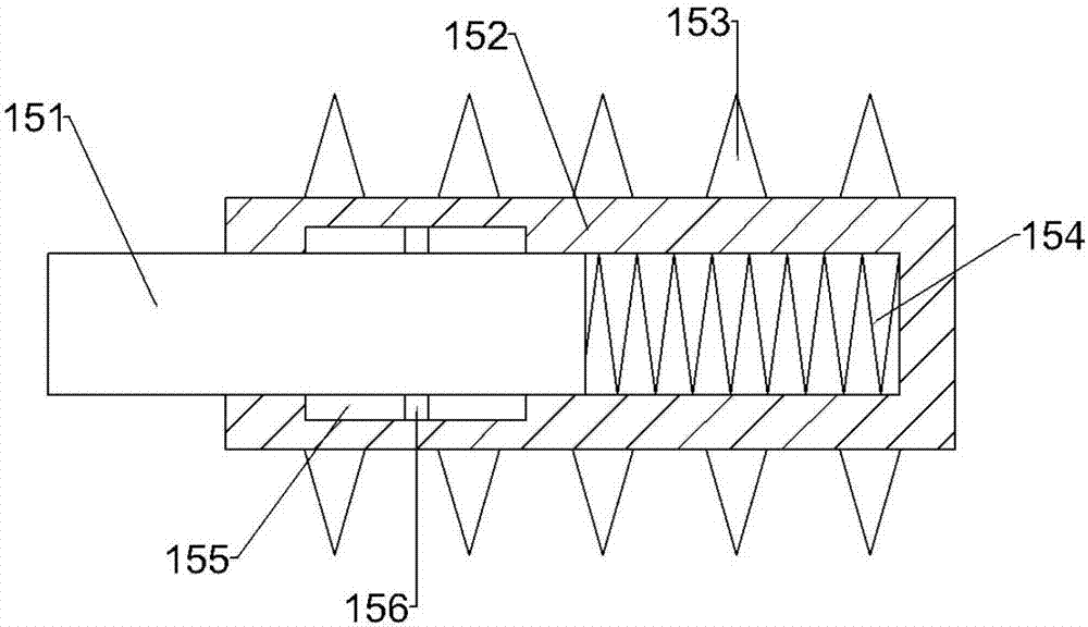 Energy-saving and environment-friendly sewage treatment device having function of adjusting mixing range