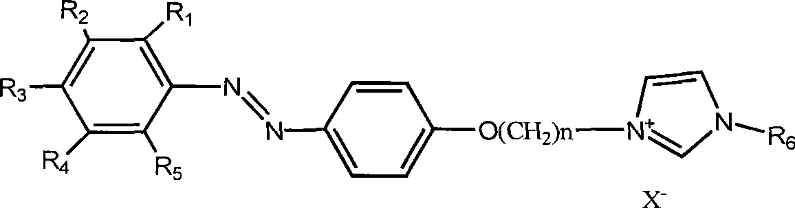 Photoresponse ion liquid and preparation thereof