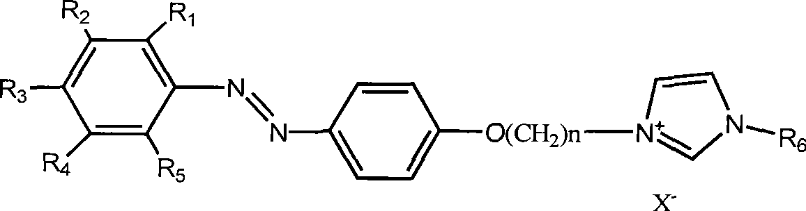 Photoresponse ion liquid and preparation thereof