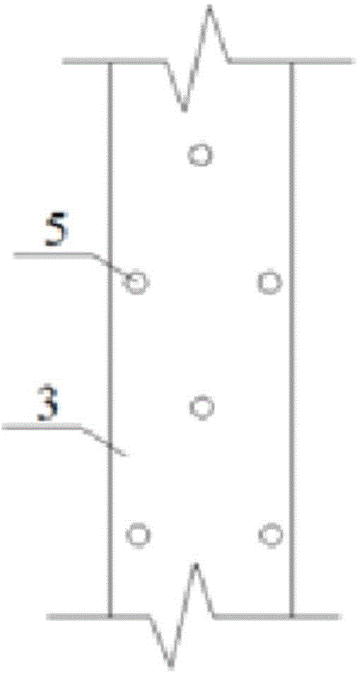 Construction device for retaining wall