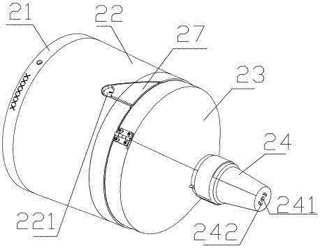 High speed wrapping machine head