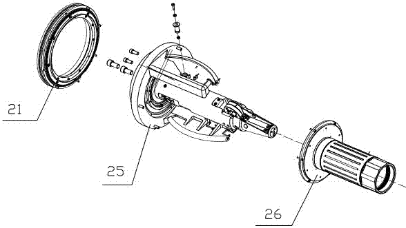 High speed wrapping machine head