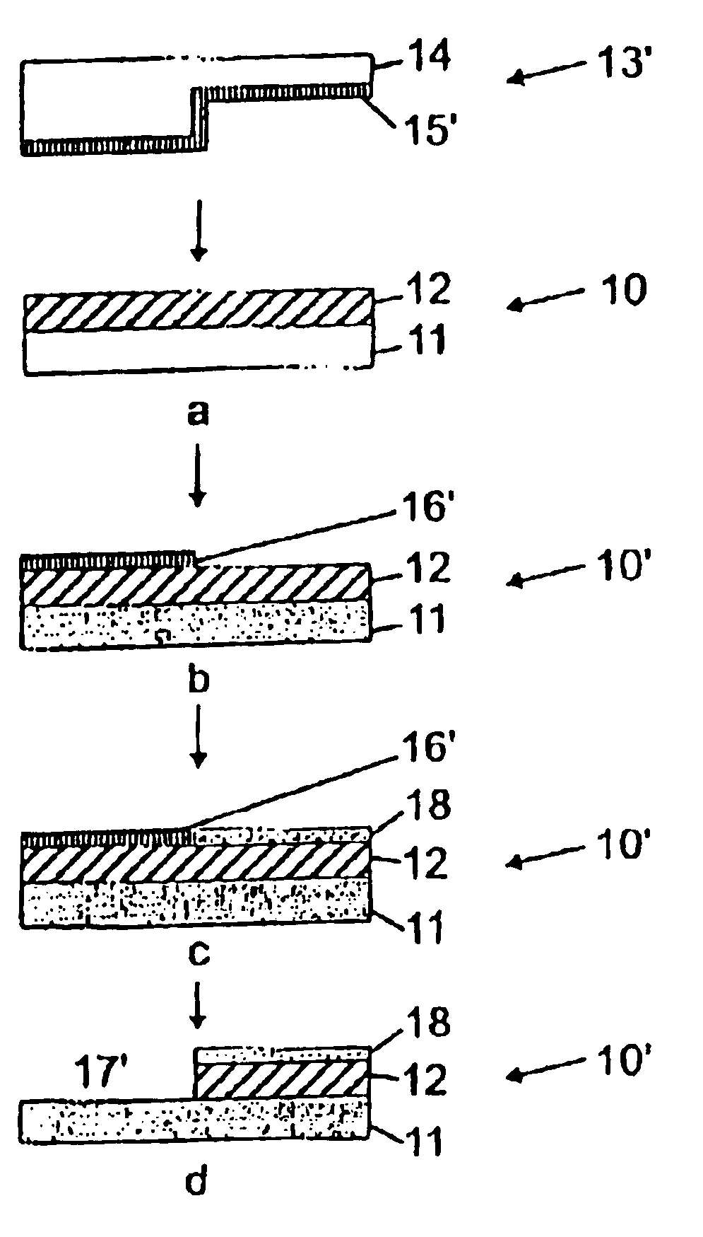 Method of patterning the surface of an article using positive microcontact printing