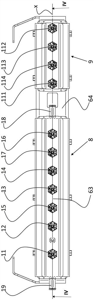 A distribution unit for milk samples comprising two separate parts