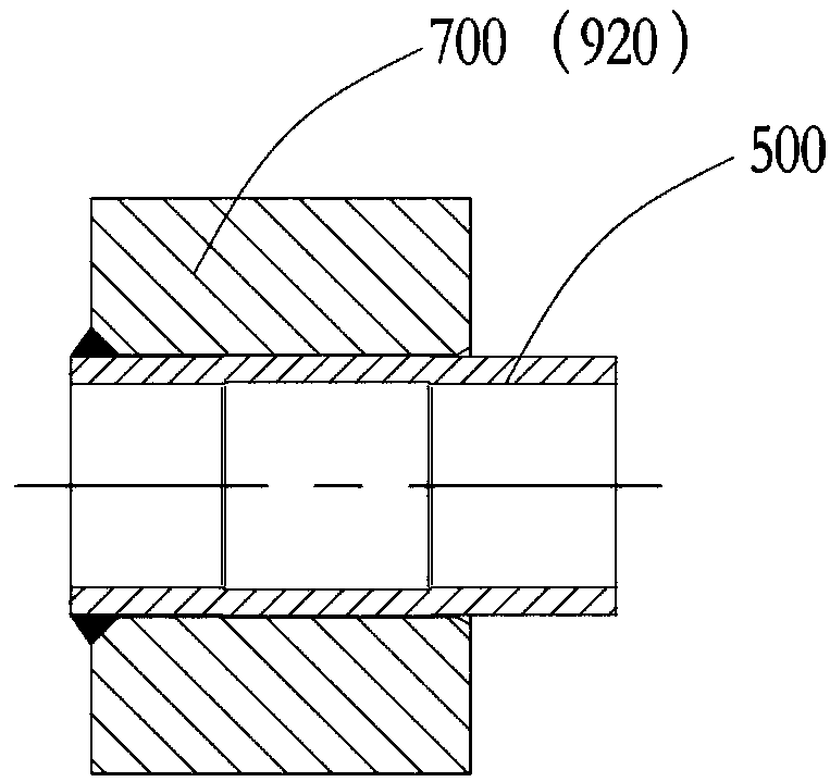 Chloromethane copious cooling floating head type heat exchanger