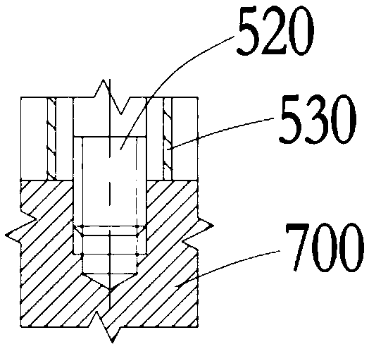 Chloromethane copious cooling floating head type heat exchanger